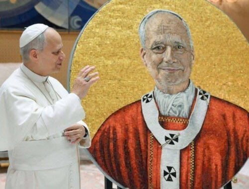 Elkészült a legendás portré XIV. Leó pápáról – VIDEÓ