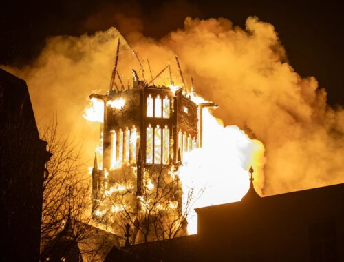 Szilveszterkor égett le a 154 éves templom – tüzijáték okozhatta a katasztrófát